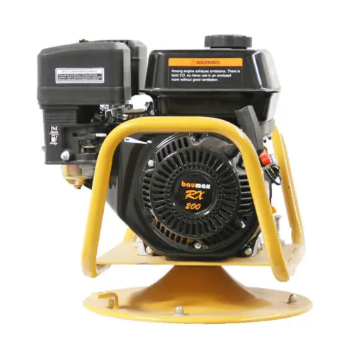 Baumax Drive Unit with Frame featuring the Baumax RX200 engine and a compact swivel frame design.