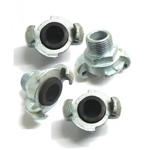 Image of industrial Air Couplings designed for secure, leak-free pneumatic connections.
